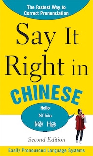 Front cover_Say It Right in Chinese, 2nd Edition