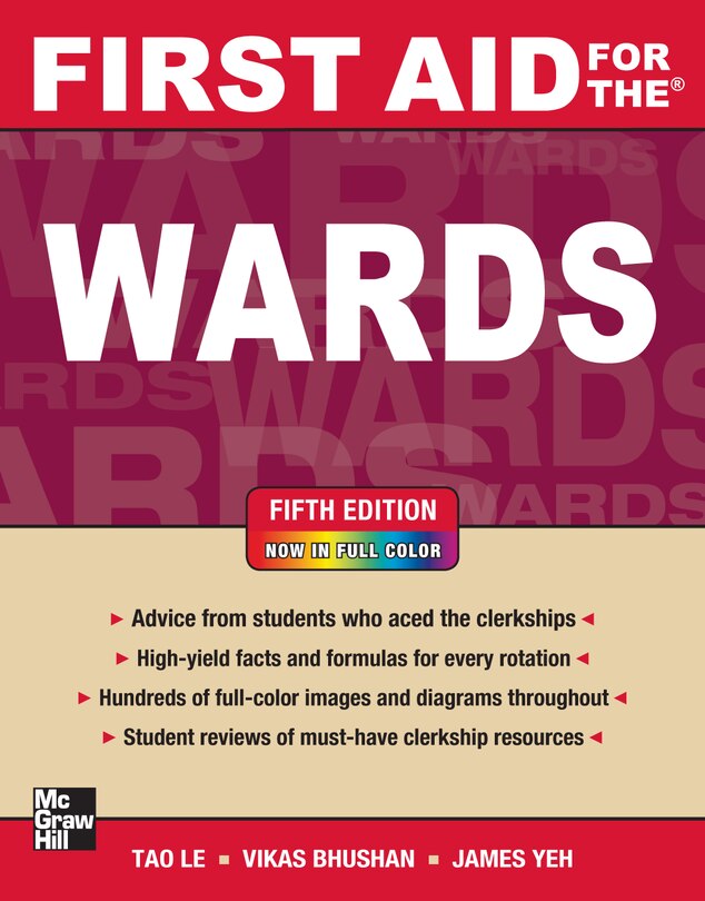 Couverture_First Aid for the Wards, Fifth Edition