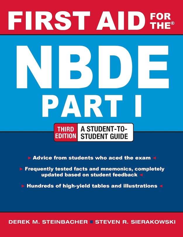 First Aid for the NBDE Part 1, Third Edition