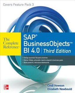 Front cover_SAP Businessobjects Bi 4.0 the Complete Reference 3/E