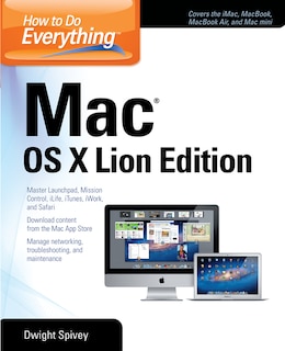 Couverture_How to Do Everything Mac, OS X Lion Edition