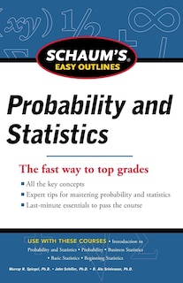 Front cover_Schaum's Easy Outline of Probability and Statistics