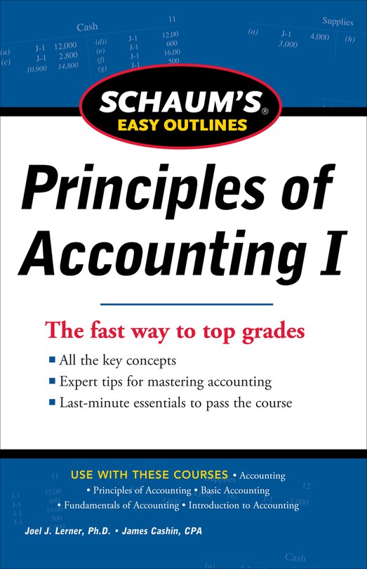 Front cover_SCHAUM'S EASY OUTLINE OF PRINCIPLES OF ACCOUNTING