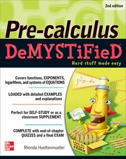 Front cover_Pre-calculus Demystified, Second Edition