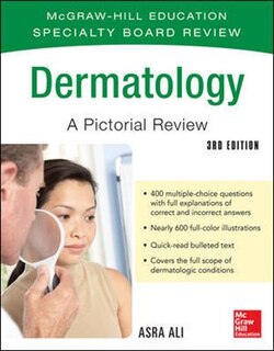 Couverture_McGraw-Hill Specialty Board Review Dermatology A Pictorial Review 3/E