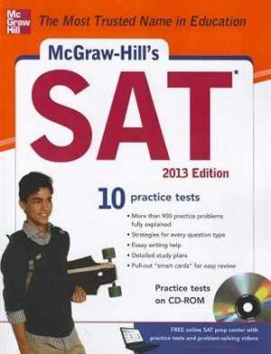 McGraw-Hill's SAT with CD-ROM, 2013 Edition