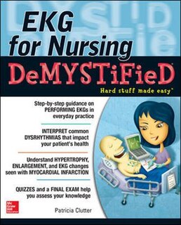 Front cover_EKG's for Nursing Demystified