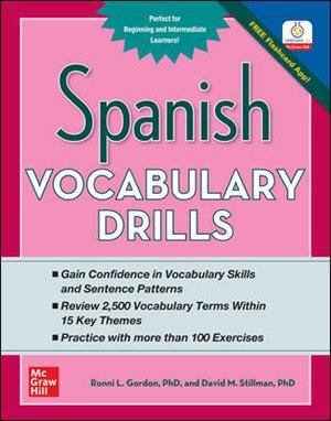 Couverture_Spanish Vocabulary Drills