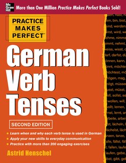 Front cover_Practice Makes Perfect German Verb Tenses, 2nd Edition