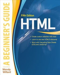 Couverture_HTML: A Beginner's Guide, Fifth Edition