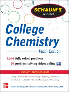 Front cover_Schaum's Outline of College Chemistry