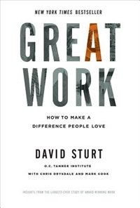 Couverture_Great Work: How to Make a Difference People Love