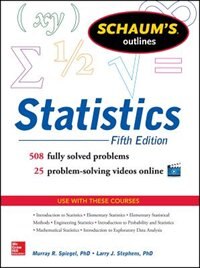Front cover_Schaum's Outline of Statistics, 5th Edition