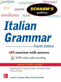Front cover_Schaum's Outline of Italian Grammar, 4th Edition