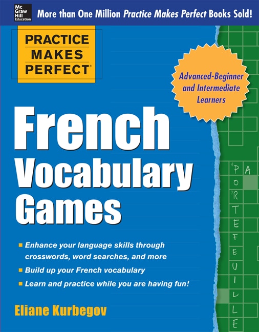 Front cover_French Vocabulary Games