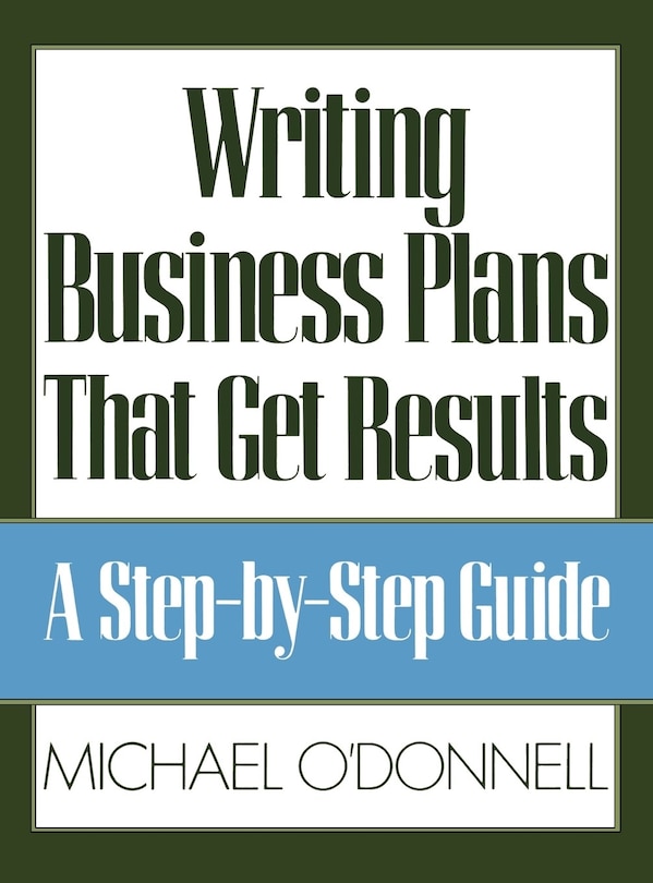 Couverture_Writing Business Plans That Get Results