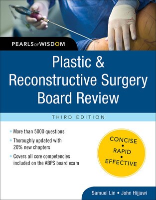 Front cover_Plastic and Reconstructive Surgery Board Review: Pearls of Wisdom, Third Edition