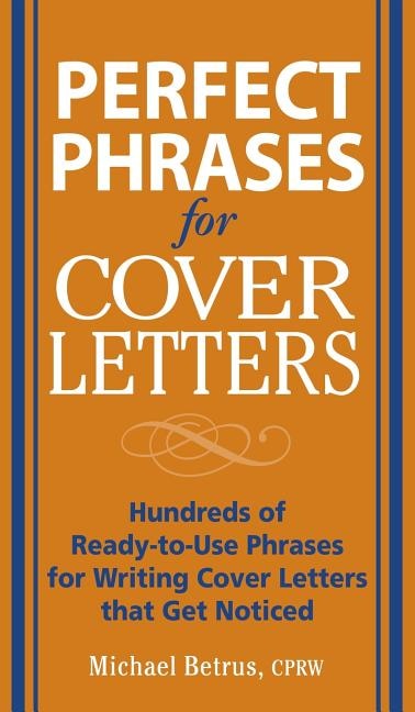 Front cover_Perfect Phrases for Cover Letters