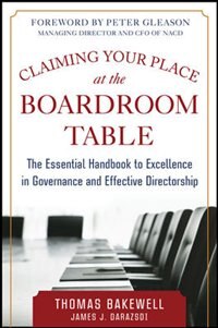 Couverture_Claiming Your Place at the Boardroom Table