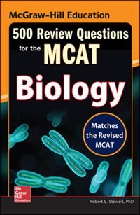 Couverture_McGraw-Hill Education 500 Review Questions for the MCAT: Biology