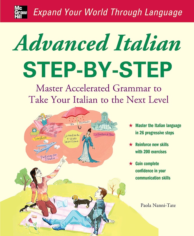Front cover_Advanced Italian Step-by-Step