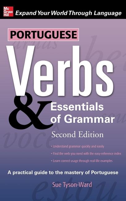 Couverture_Portuguese Verbs & Essentials of Grammar