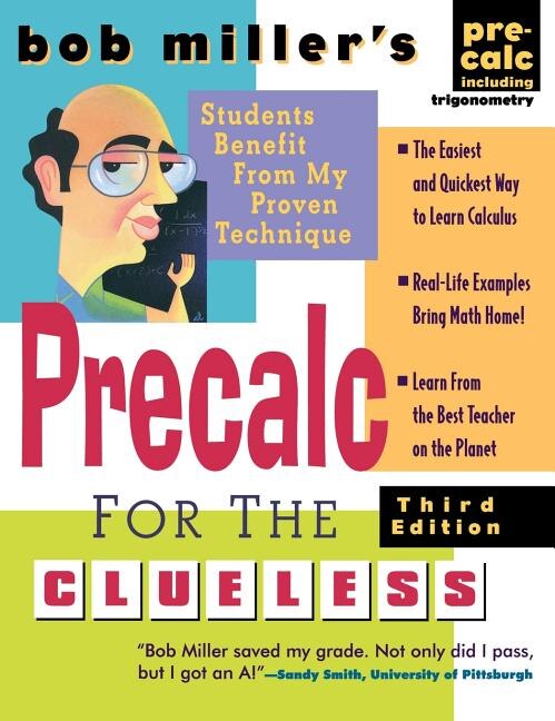 Couverture_Bob Miller's Precalc for the Clueless