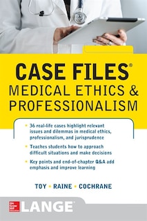 Couverture_Case Files Medical Ethics and Professionalism