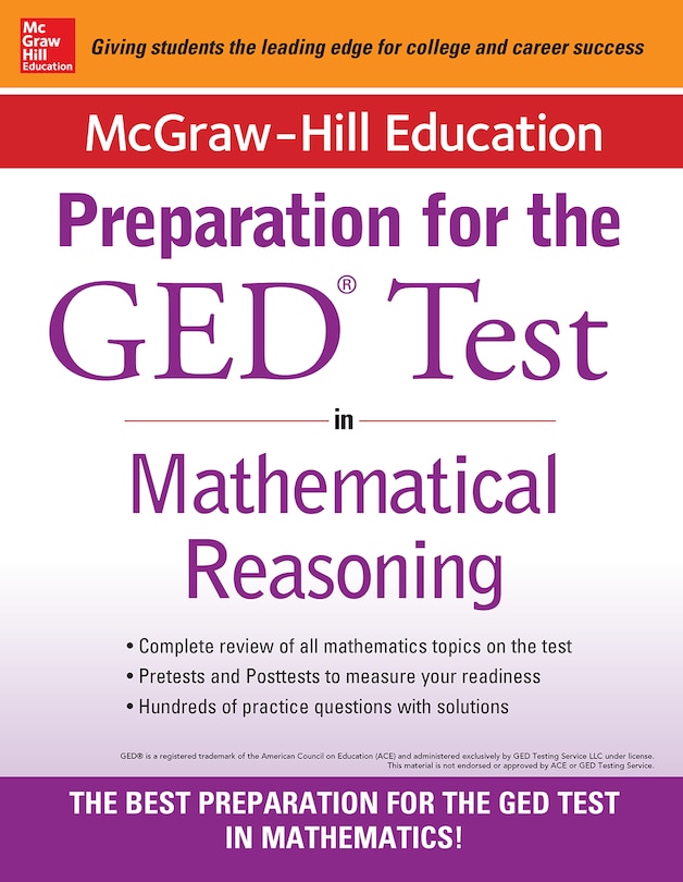 McGraw-Hill Education Strategies for the GED Test in Mathematical Reasoning image number 0