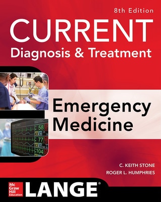 Front cover_Current Diagnosis and Treatment Emergency Medicine, Eighth Edition