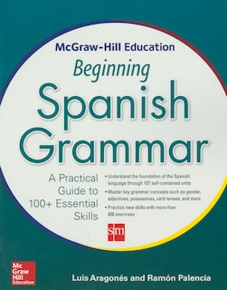 Front cover_McGraw-Hill Education Beginning Spanish Grammar