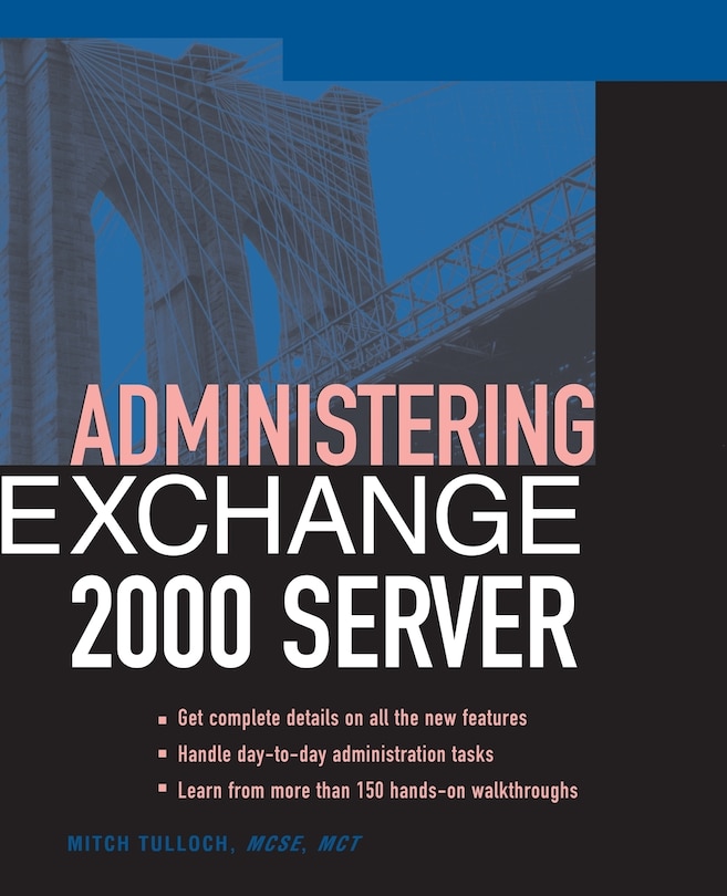 Front cover_Administering Exchange Server 2000