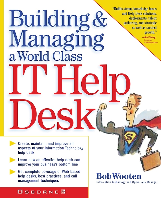 Front cover_Building & Managing a World Class IT Help Desk