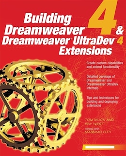 Couverture_Building Dreamweaver 4 & Dreamweaver UltraDev 4 Extensions