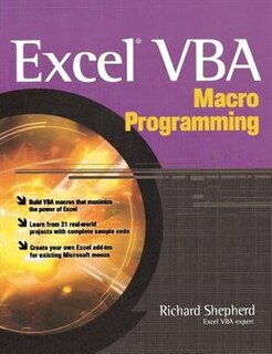 Front cover_Excel VBA Macro Programming