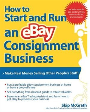 Couverture_How to Start and Run an eBay Consignment Business