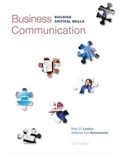 Couverture_Business Communication: Building Critical Skills