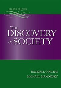 Front cover_The Discovery of Society