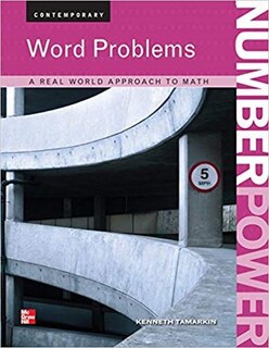 Front cover_Number Power - Word Problems: A Real World Approach to Math, Book 6