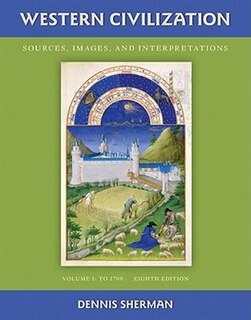 Couverture_Western Civilization: Sources Images and Interpretations Volume 1 To 1700