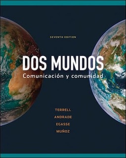 Front cover_Dos Mundos PLUS package for Students – (Color loose leaf print text, e-book, online WB/LM)
