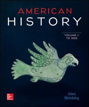 Couverture_American History: Connecting with the Past Volume 1