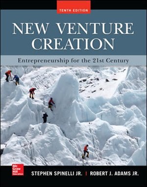 Couverture_New Venture Creation: Entrepreneurship For The 21st Century