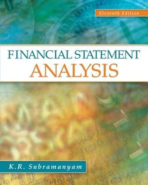 Front cover_Financial Statement Analysis