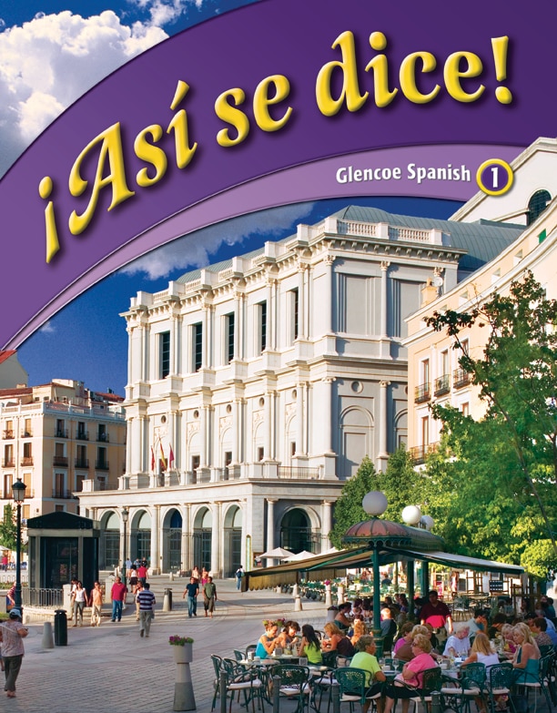 Front cover_&iexcl;As&iacute; Se Dice! Level 1, Student Edition