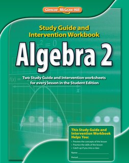 Couverture_Algebra 2, Study Guide & Intervention Workbook
