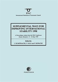 Front cover_Supplemental Ways For Improving International Stability 1998