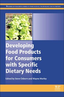 Front cover_Developing Food Products For Consumers With Specific Dietary Needs