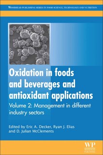 Front cover_Oxidation in Foods and Beverages and Antioxidant Applications