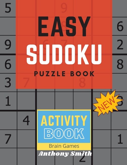 Front cover_50 Easy Sudoku Puzzle For Kids To Sharpen Their Brain